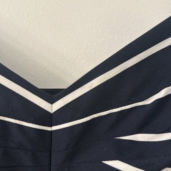 Veronica Beard Blige Striped Midi Length Dress - Picture 4 of 10